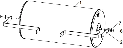 OHIO 6002877 48T 24X48 Lawn Roller B1