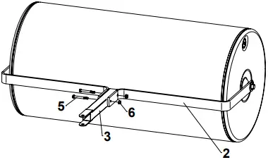 OHIO 6002877 48T 24X48 Lawn Roller B2