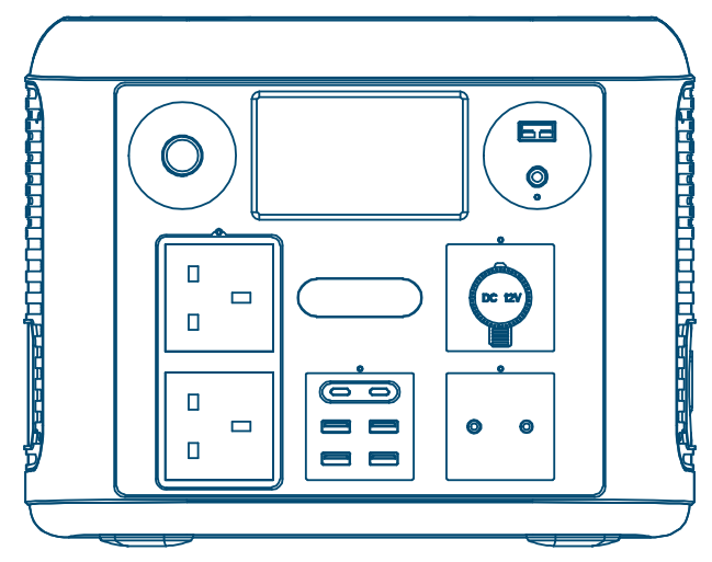 CETC S1800W Portable Power Station -