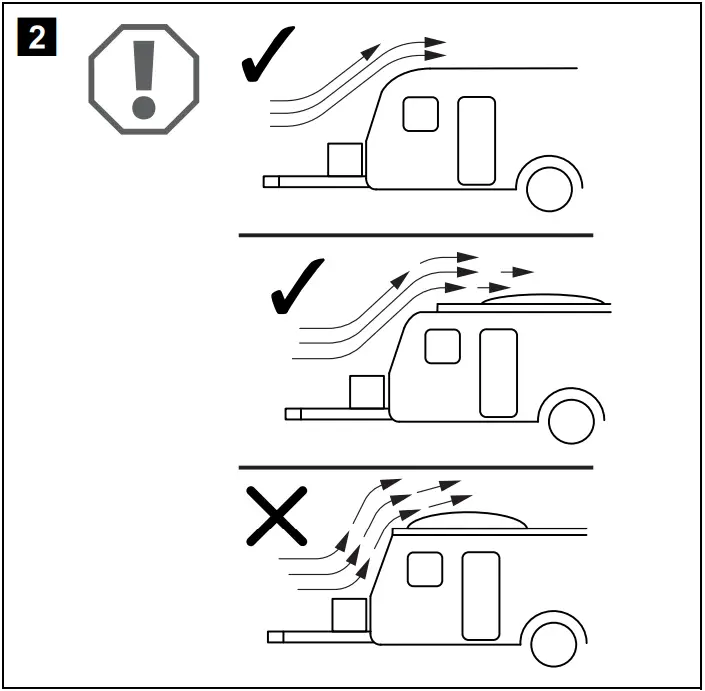 DOMETIC DRS2 Climate Control DRS - Installation Parts