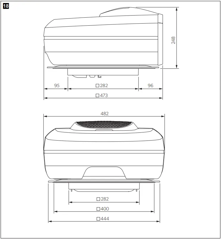 DOMETIC DRS2 Climate Control DRS - Technical data