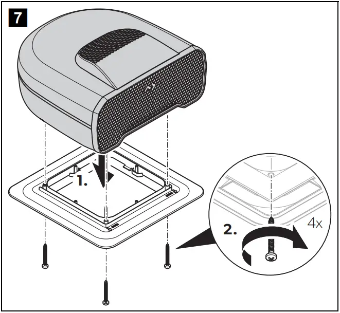 DOMETIC DRS2 Climate Control DRS - existing opening 1