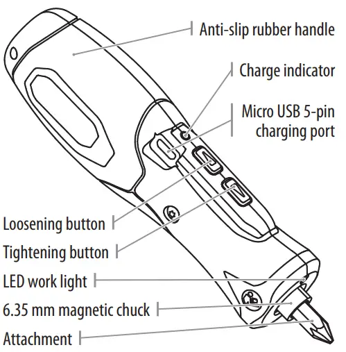narex AS 37 Hybro Lady Cordless Drill Driver -