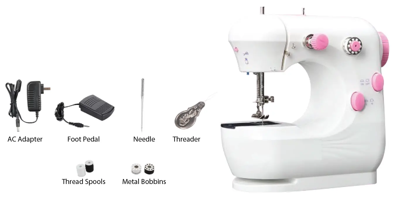 DARTWOOD 251021 Mini Sewing Machine for Beginners and Kids 1