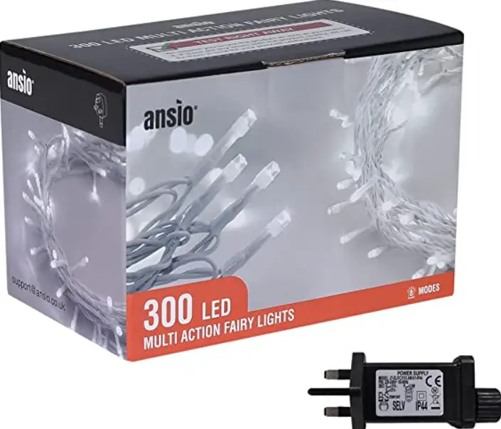ansio 71z0Z-4n4QL Low Voltage Mains Powered LED String Lights