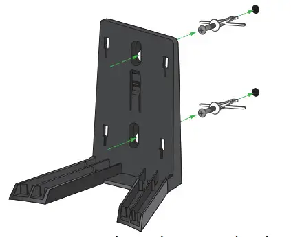NETGEAR RBKWMB Orbi Wall Mounting Kit - Kit 3