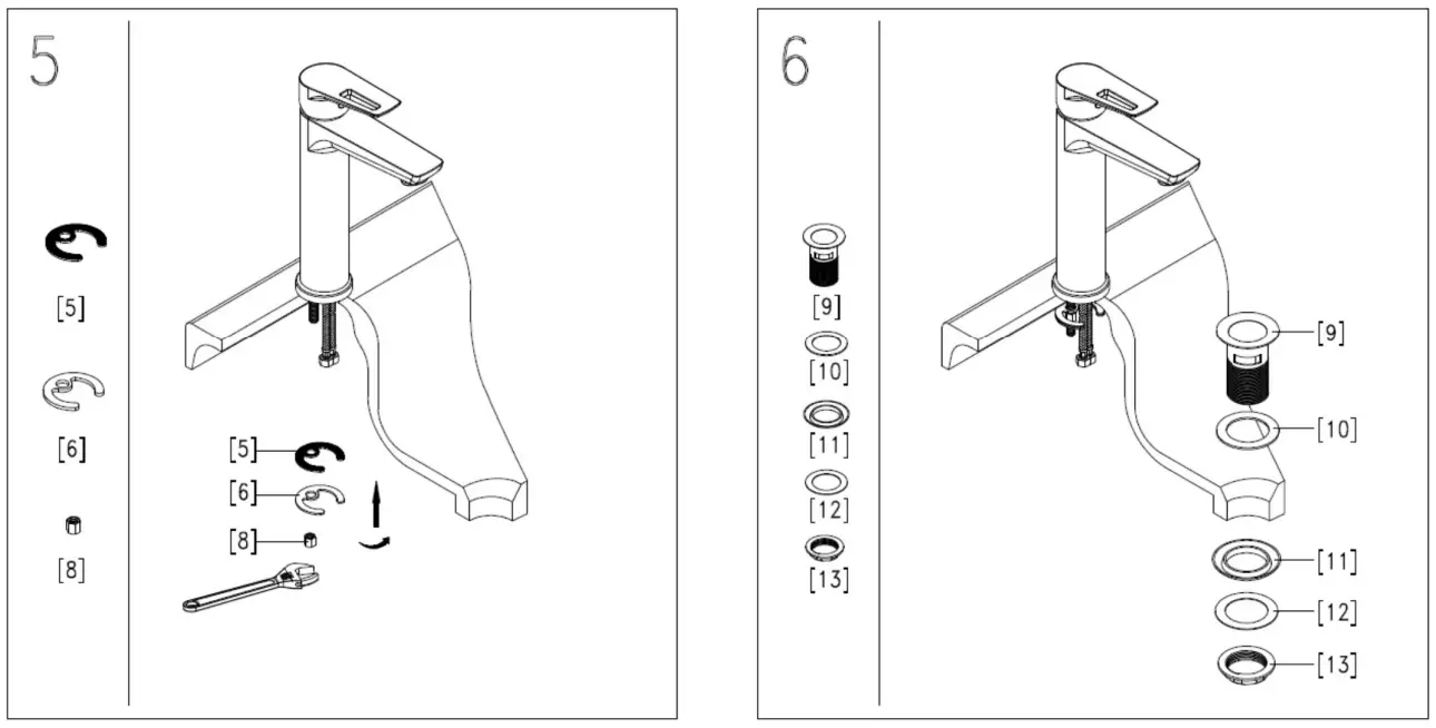 romstal 44KR0045 Sink Faucets Sink Faucet - fig3