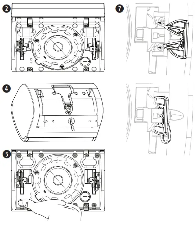 BOSE PROFESSIONAL DesignMax DM3SE Surface Mount Loudspeaker - Loudspeaker 1