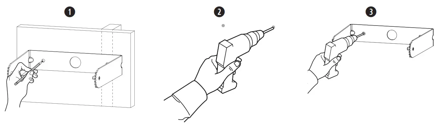 BOSE PROFESSIONAL DesignMax DM3SE Surface Mount Loudspeaker - fasteners