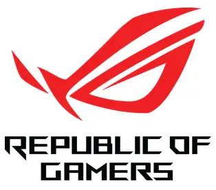 ASUS XG43UQ ROG Strix 43 Inch 4K HDR DSC Gaming Monitor - Logo 1