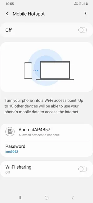 Samsung-Galaxy-A10 - Use-Phone-As-Modem-FIG-7