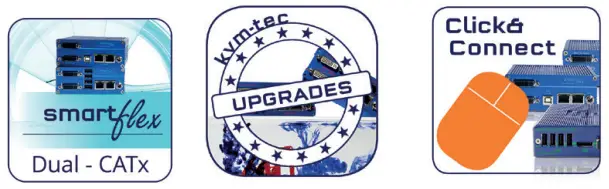 kvm tec KT 6021L SMARTfl ex Dual in Copper - Logo