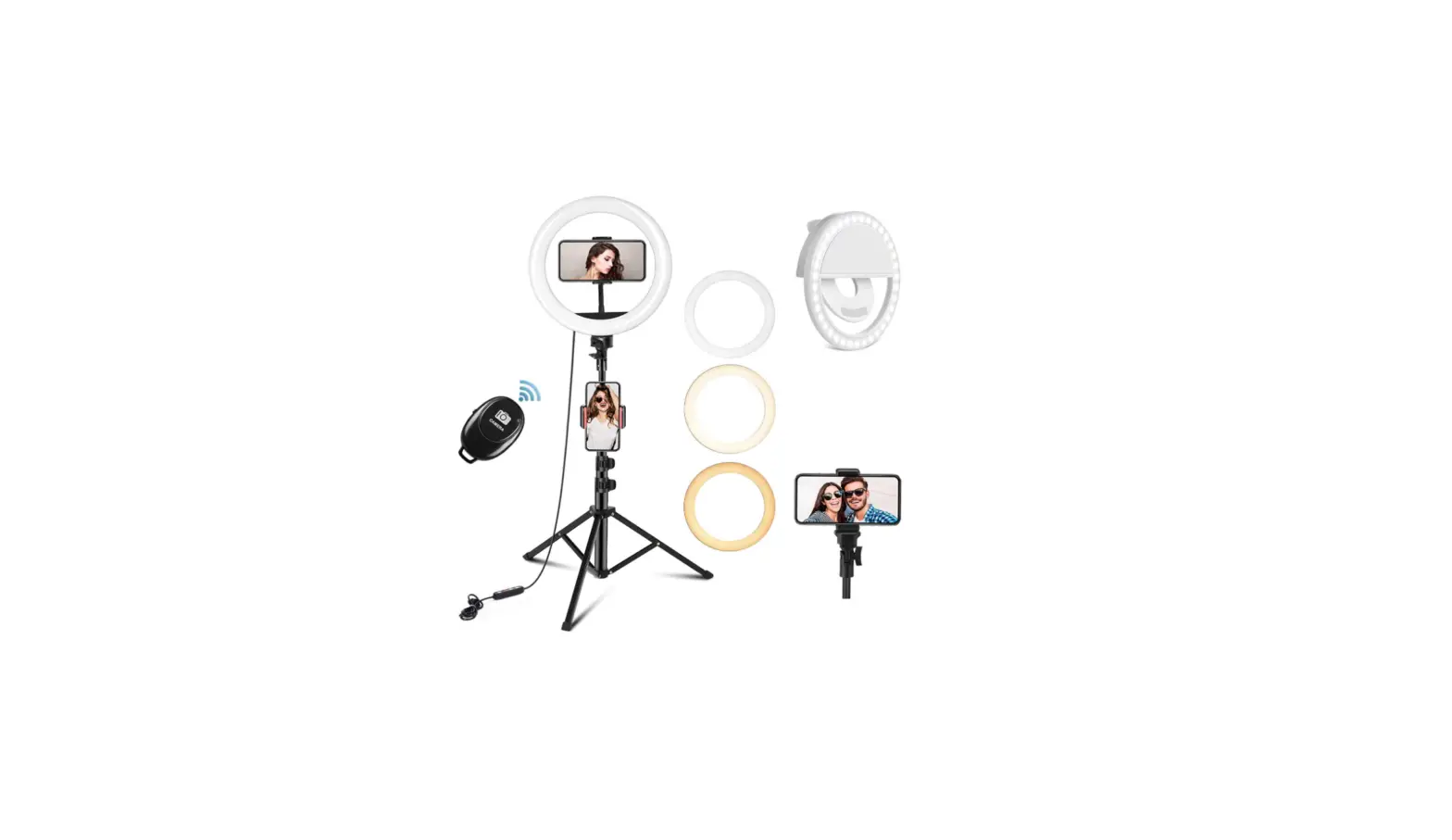 Peheshe 10-inches Selfie Ring Light Instructions Guide Peheshe 10-inches Selfie Ring Light Instructions Guide