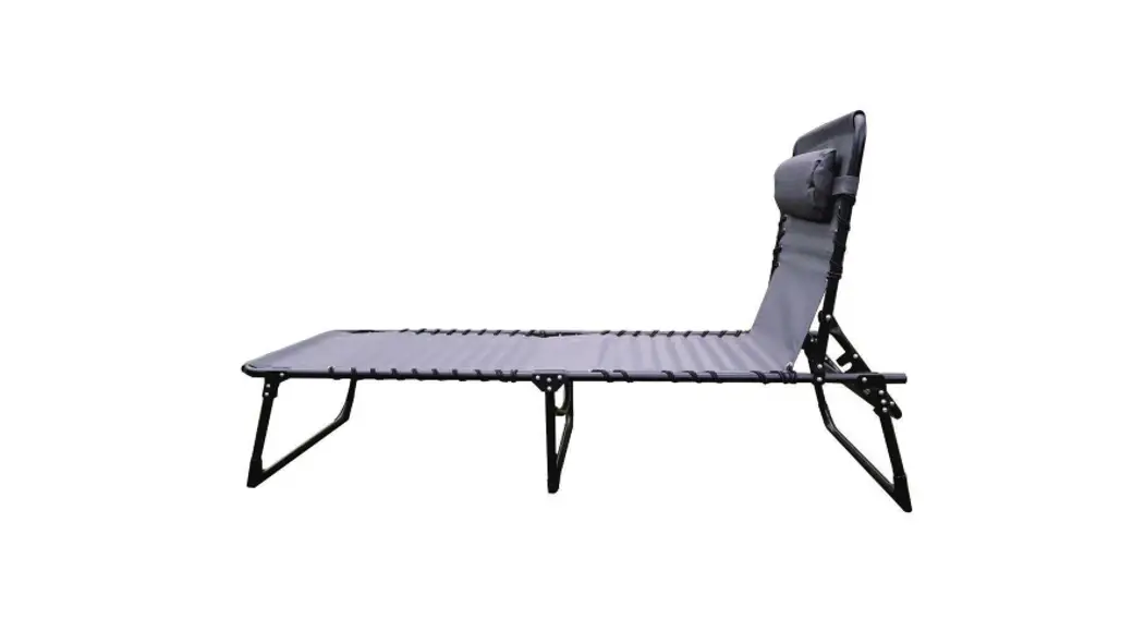 Outsunny 84b-206gy Reclining Sun Lounger User Guide