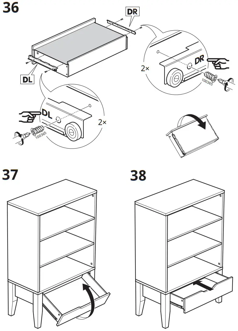 IKEA 005.422.91 FLUBERG Storage Unit with Legs - fig 24