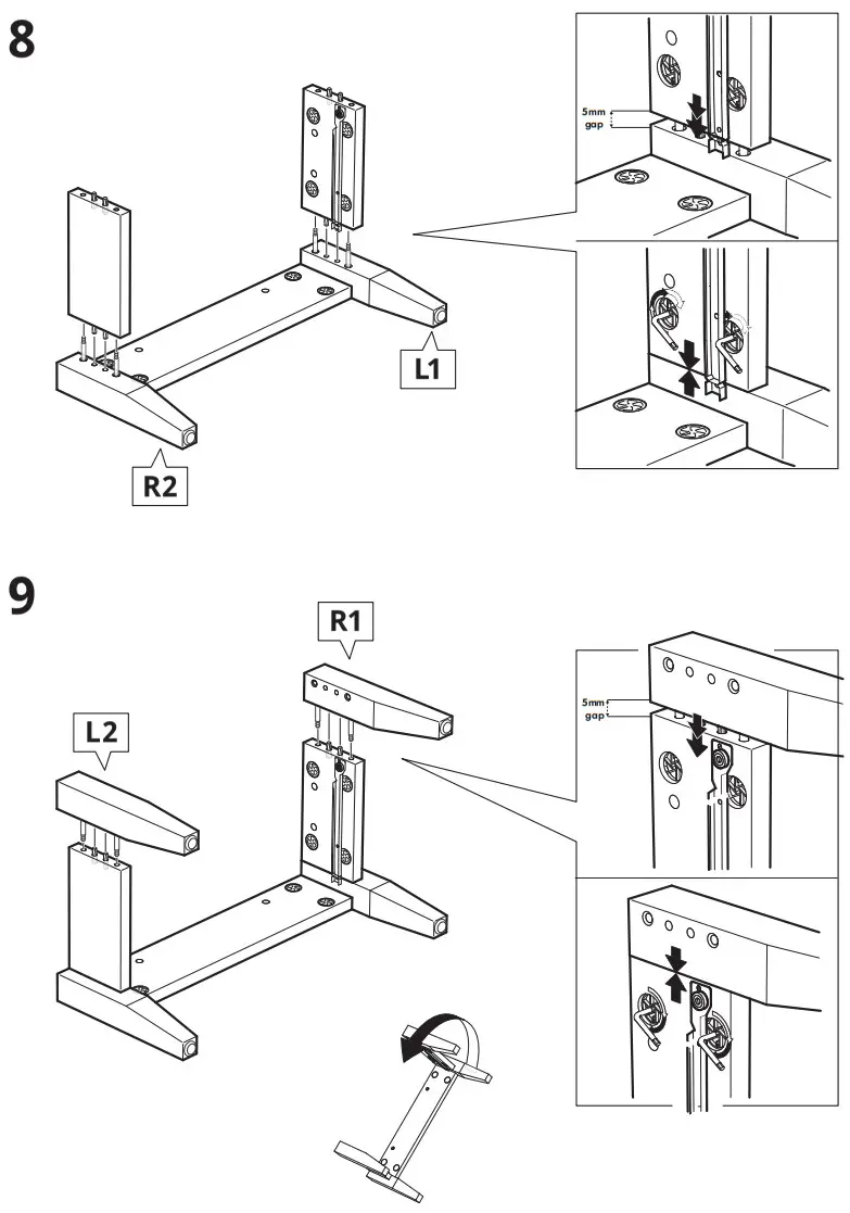 IKEA 005.422.91 FLUBERG Storage Unit with Legs - fig 7