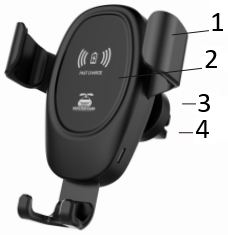 LECTRO VL-WCC Wireless Car Charger A1