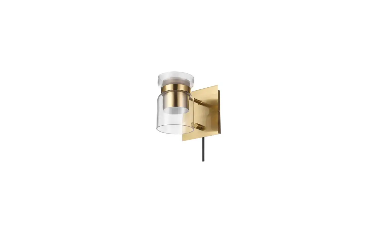 Globe 91002869 Light Matte Brass Led Integrated Plug In Or Hardwire Wall Sconce Instructions Globe 91002869 Light Matte Brass Led Integrated Plug In Or Hardwire Wall Sconce Instructions