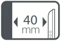 40 mm