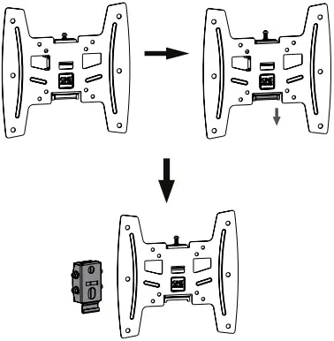 ONE FOR ALL WM4221 Solid Tilting TV Wall Mount B1