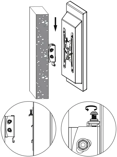 ONE FOR ALL WM4221 Solid Tilting TV Wall Mount B5