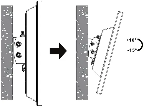 ONE FOR ALL WM4221 Solid Tilting TV Wall Mount B6