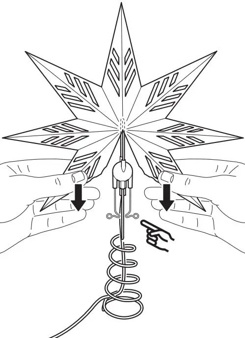 Installation The Tree Topper Star Instruction