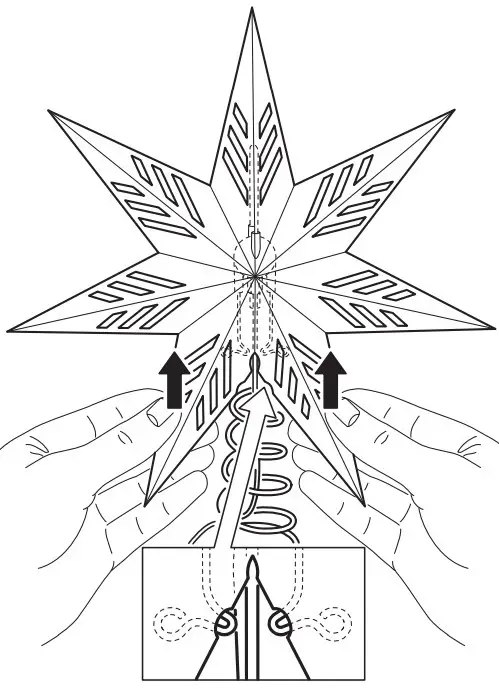 Installation The Tree Topper Star Instruction