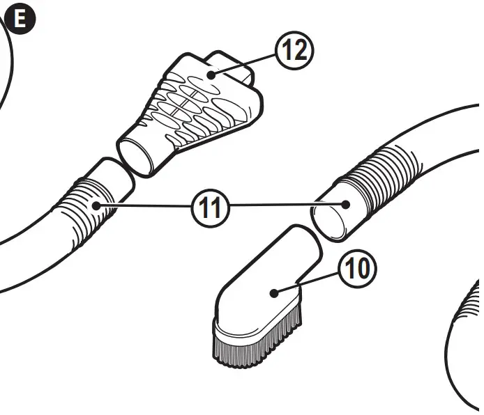 Fitting the accessories
