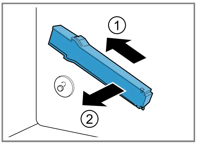 SIEMENS KI41F Refrigerator - telescopic rails 2