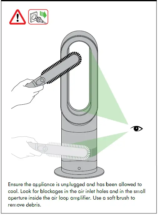 Dyson Hot And Cool AM09 Fan Heater Operating Manual-fig-14