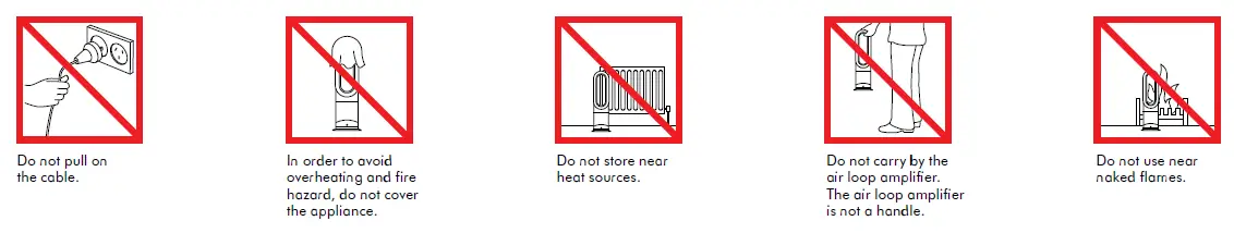 Dyson Hot And Cool AM09 Fan Heater Operating Manual-fig-5