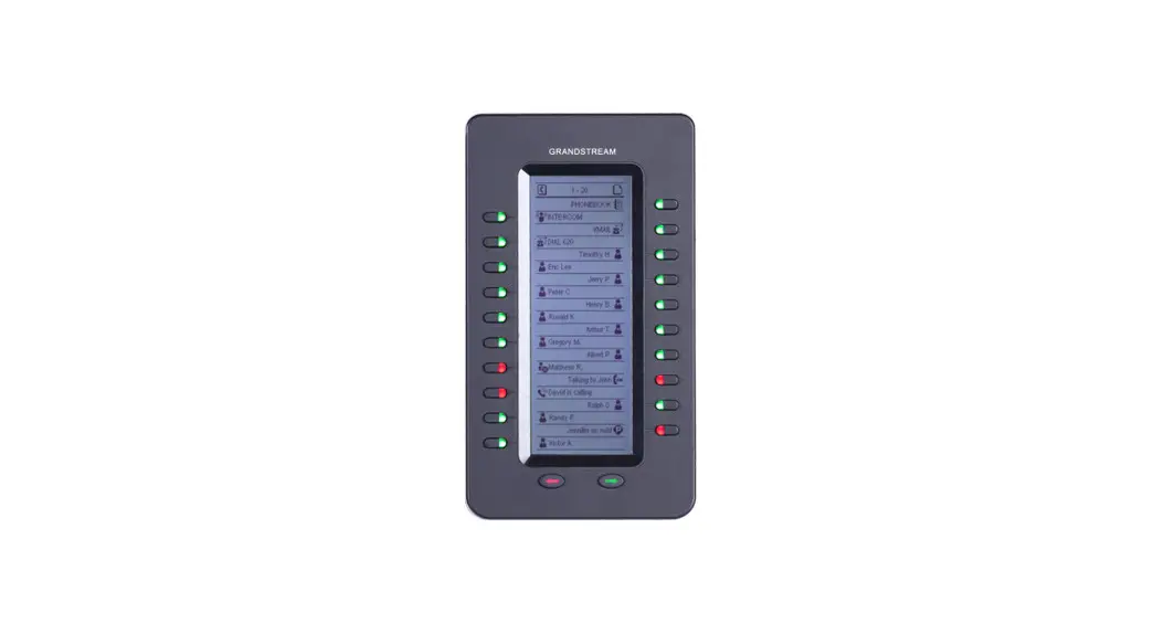 Grandstream Gxp2200ext Expansion Module For Voip Phone Installation Guide