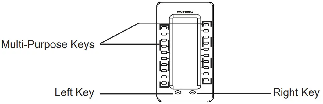 GRANDSTREAM GXP2200EXT Expansion Module for VoIP Phone - function