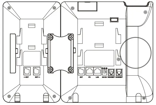 GRANDSTREAM GXP2200EXT Expansion Module for VoIP Phone - screw