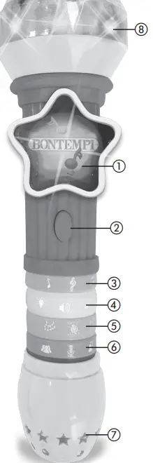 BONTEMPI 41 3020 Wireless Microphone - Bon