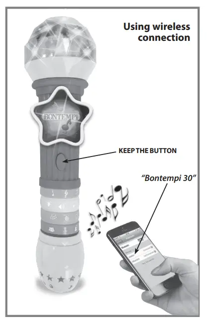 BONTEMPI 41 3020 Wireless Microphone - Bon1