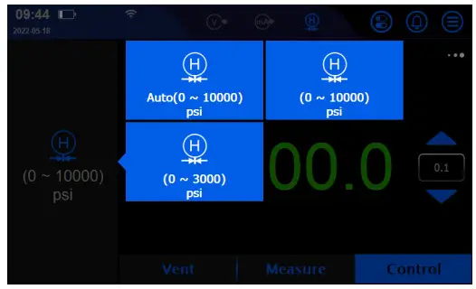 Additel 762 Automated Hydraulic Pressure Calibrator - Range Accuracy