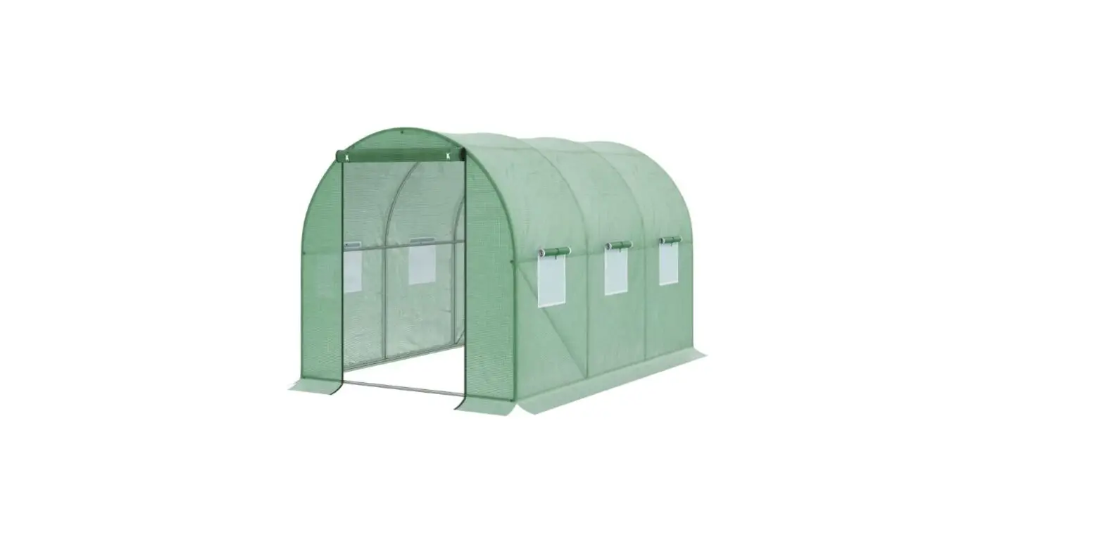 Outsunny 845-612 Large Walk-in Polytunnel Greenhouse User Guide Outsunny 845-612 Large Walk-in Polytunnel Greenhouse User Guide