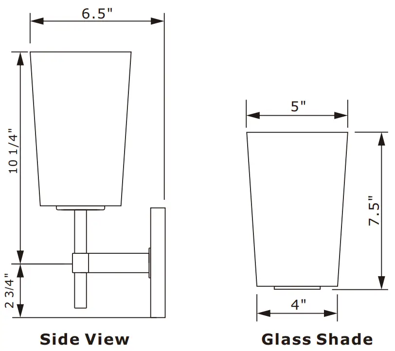CRYSTORAMA COL 101 AG Colton 1 Light Aged Brass Wall Sconce - DETAILED