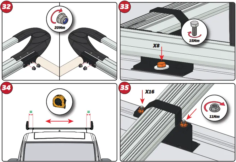 VAN GUARD ULTI Rack+ Roof Rack - Figure13