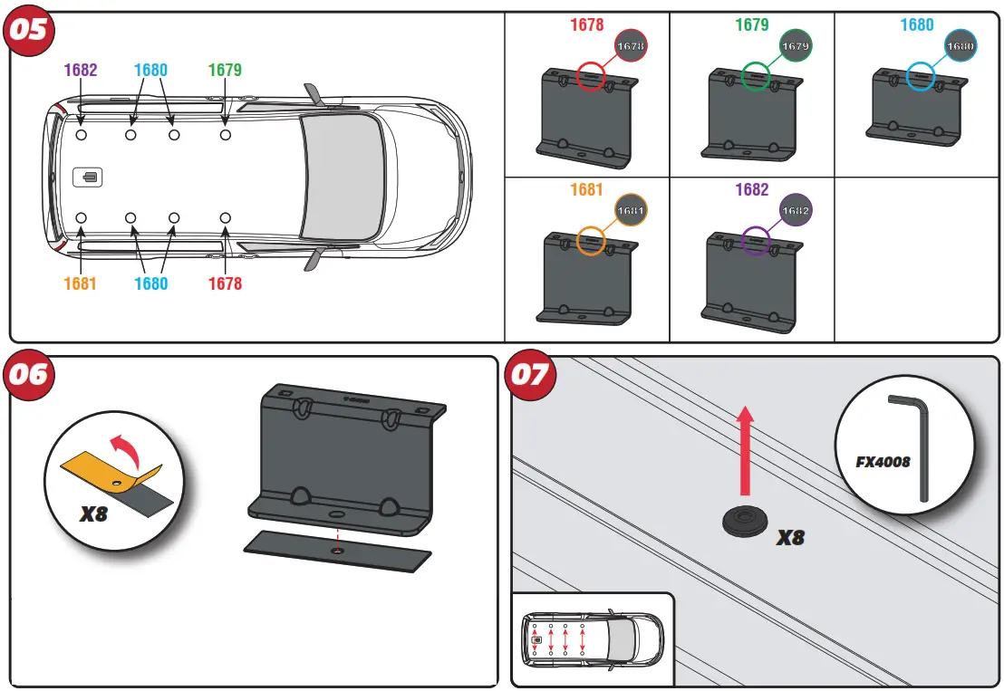 VAN GUARD ULTI Rack+ Roof Rack - Figure6