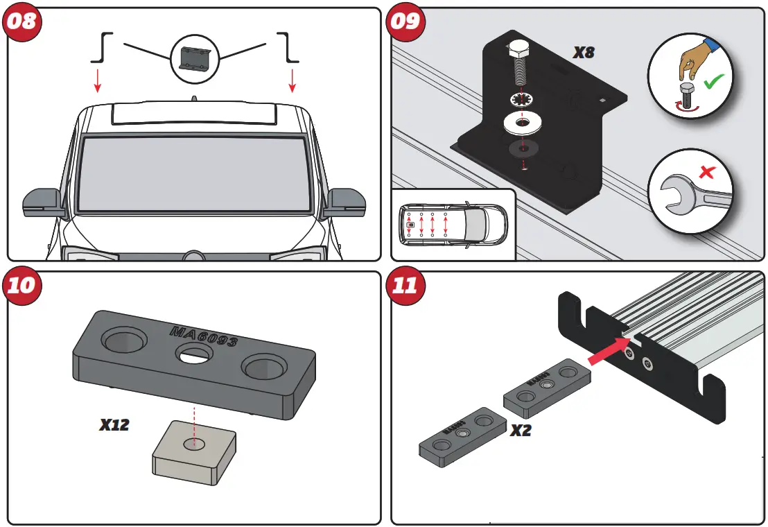 VAN GUARD ULTI Rack+ Roof Rack - Figure7