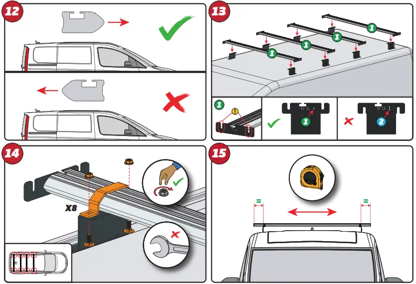VAN GUARD ULTI Rack+ Roof Rack - Figure8