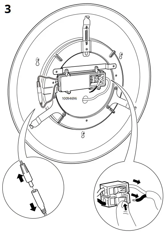 IKEA 502.481.26 STORJORM Mirror with Integrated Lighting - Fig 11