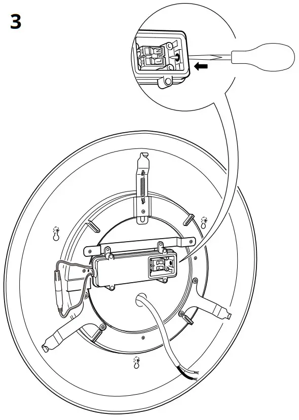 IKEA 502.481.26 STORJORM Mirror with Integrated Lighting - Fig 3