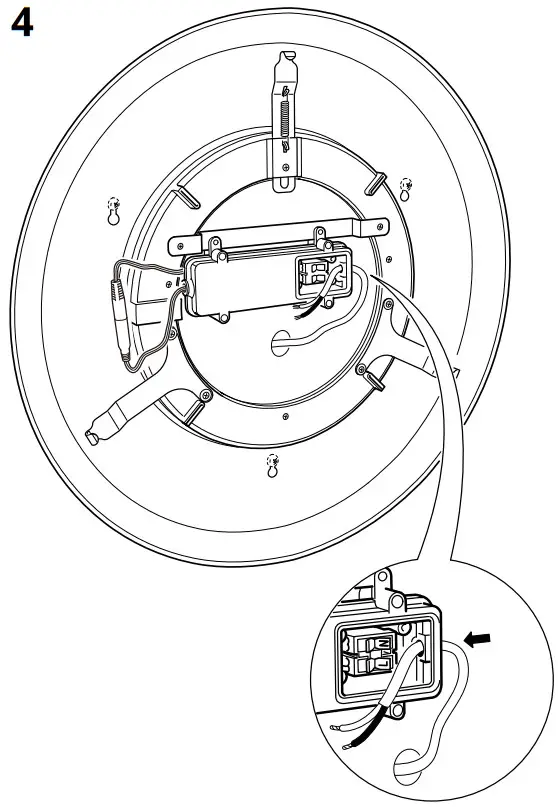 IKEA 502.481.26 STORJORM Mirror with Integrated Lighting - Fig 4