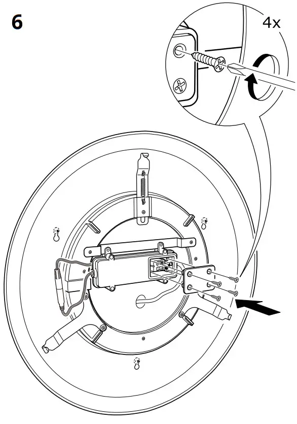IKEA 502.481.26 STORJORM Mirror with Integrated Lighting - Fig 6