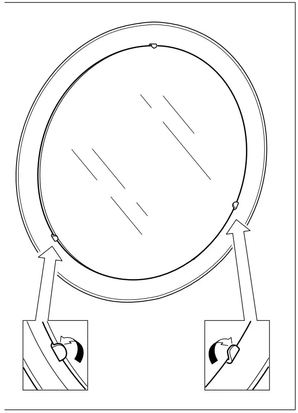 IKEA 502.481.26 STORJORM Mirror with Integrated Lighting - Fig 8