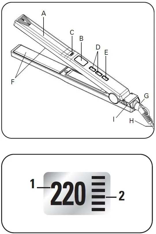 Rowenta-Digital-CF7161F0-Hair-Straightener-fig-1